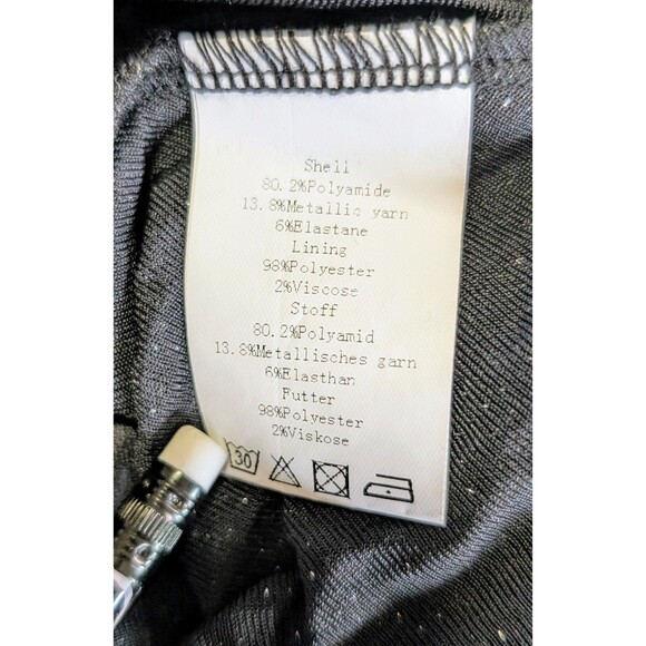 Grace Karin 2XL Sequin Cross-Strap Top Green Metallic Sparkle Plus Size NWT - Picture 6 of 10